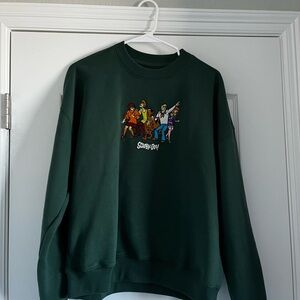 Hollister Green Scooby-Doo Sweatshirt